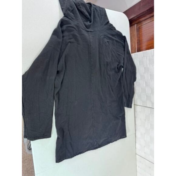 "OH MY GAUZE" Tunic Top, Cover Up, 100% Cotton, Small, Hooded, Summer,Beach Wear - Picture 11 of 12